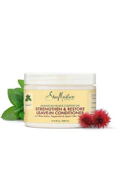 Shea Moisture SHEA-JAMAICAN BLACK CASTOR OIL STRENGTHEN & RESTORE LEAVE IN CONDITIONER 340ML