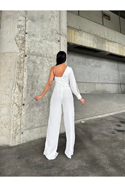 zoezoe Vivien Tek Kol Tulum Hijap Sırt Fermuarlı