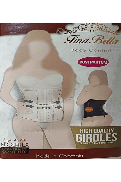 Generic (FINA BELLA) Original Colombian-made belly slimming corset 4001