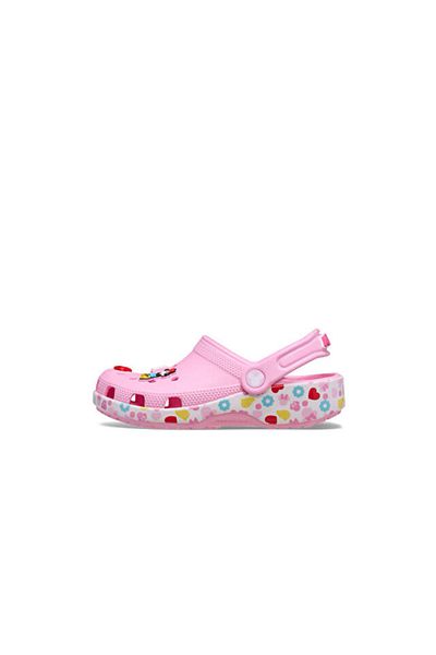 Crocs Mickey Frnds Minnie Cls Clg t Kids Slippers 210894-90H Red