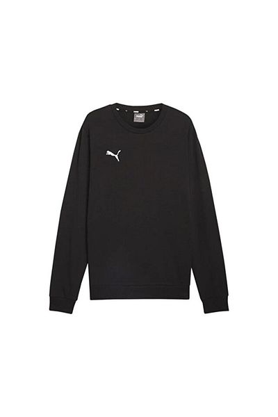 Puma Teamgoal Casuals Crew Neck Sweat Men's Football Training Sweatshirts 65859203   Black