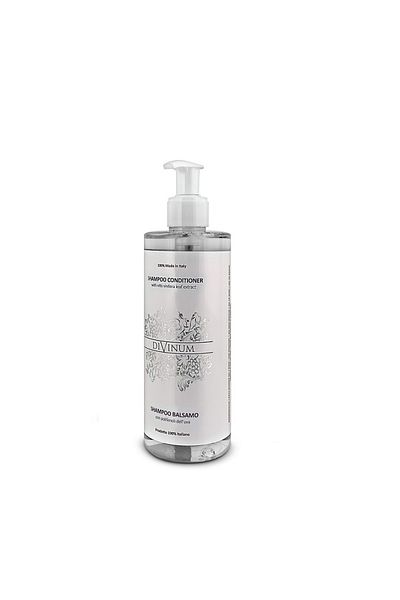 DIVINUM Sampon si Balsam DIVINUM, cu Extracte Naturale de Struguri, 300 ml, in Dispenser cu Pompa