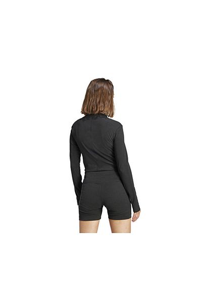 adidas Top de antrenament pentru femei - W Lng Rib LS - Negru