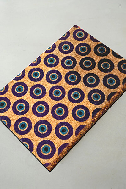 Chilai Home Coco Beads Doğal Koko Paspas,40x60 Cm Kıl Kapı Önü Paspası