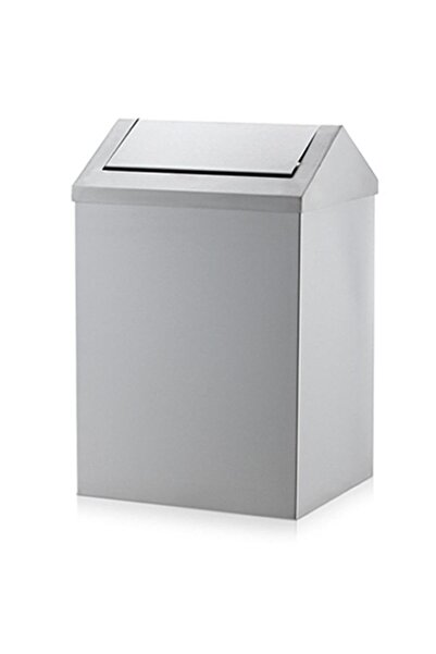 Rulopak Stainless Swing Lid Trash Can 11 Liters