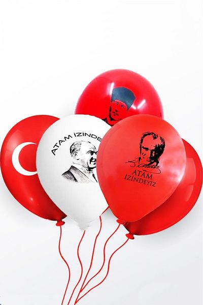 BeySüS Ataturk Printed 12'Çi Latex Balloon
