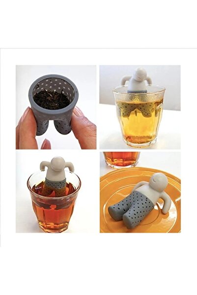 Other 3 unique tea strainers in the shape of a lazy little man