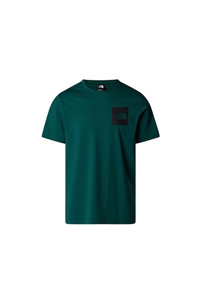 THE NORTH FACE M Ss Fine Tee Men Casual T-Shirt Nf0A8A6M6Gi1 Green