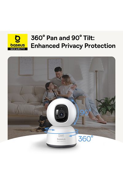 Baseus Security P1 Lite - 2K Smart Indoor Camera with High Security
