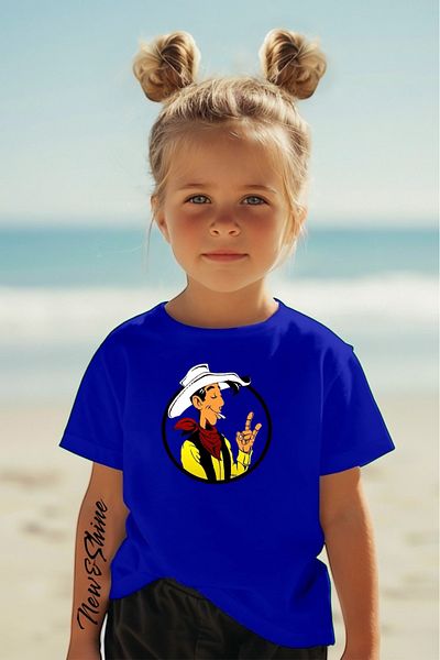New Shine 1 tricou este un cadou pentru achiziții de 6 și peste în coș - Tricou pentru copii oversize cu imprimeu Kit roșu