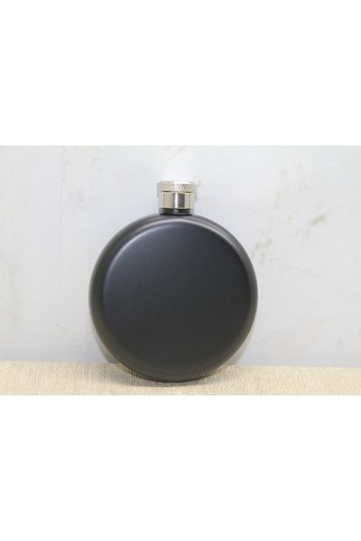 Acousticworld Round Single Black Flask