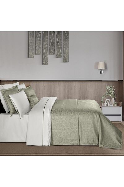 Sarev Adia Beige Double Bedspread