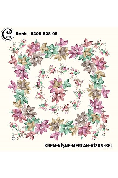 Cenk Γράψιμο με μοτίβο κέντημα - 0300-528 - Χρώμα-05