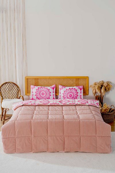 Riva Alaçatı Powder Double Tresa Sleep & Dowry Set