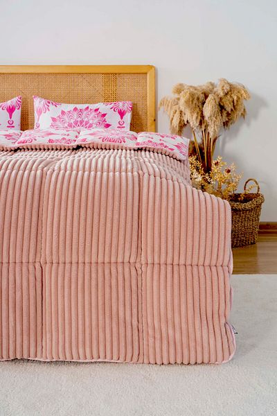 Riva Alaçatı Powder Double Tresa Sleep & Dowry Set