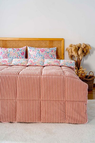 Riva Sevda Çiçek Powder Double Personality Tresa Sleep & Dowry Set