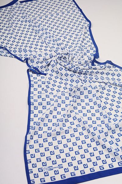Modakaşmir Fashion Cashmere Blue Series Medina Silk Shawl - Μοτίβο-01 - Χρώμα-04