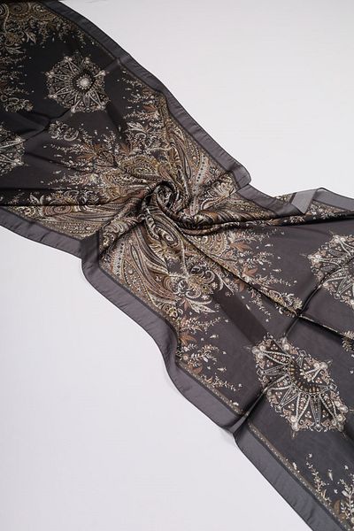 Levidor Patterned Indian Silk Shawl - Pattern-01 - Color-01
