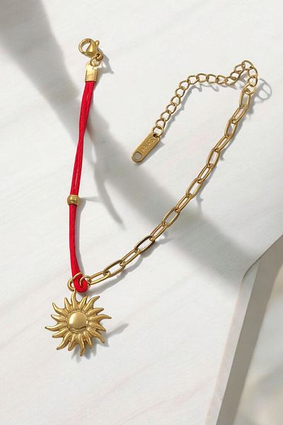 Çlk Accessories Steel Rope Bracelet - 70829 Sun Figure