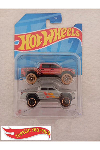 HOT WHEELS 1:64 Ölçek İkili Ram ve Toyota Tacoma Pikap