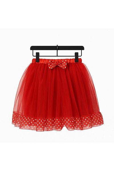 My Hanne Tulle Girl's Skirt with Elastic Waist 6998