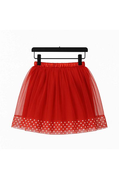 My Hanne Tulle Girl's Skirt with Elastic Waist 6998