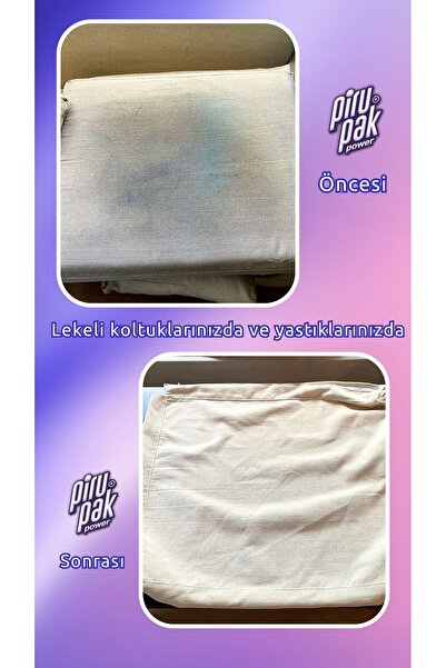 Pirüpak Power Çok Amaçlı Oksijenli Toz Leke Çıkarıcı 2x800gr