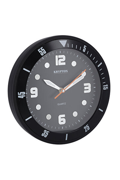 KRYPTON Large Round Wall Clock - Modern Design, Easy To Read Decorative Clock For Living Room & Bedroom