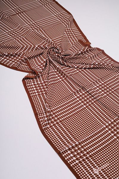 Modakaşmir Fashion Cashmere Patterned Medina Silk Shawl - Pattern-13 - Color-04