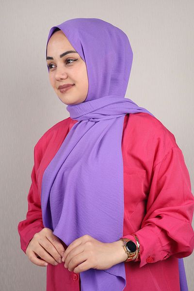 Levidor Solid Color Aerobin Jazz Shawl - Pattern-05 - Color-11