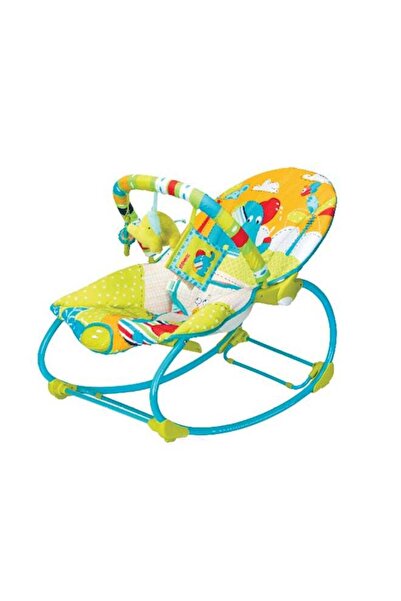 BabyCara كرسي هزاز للأطفال حديثي الولادة وحتى سن المشي مع موسيقى