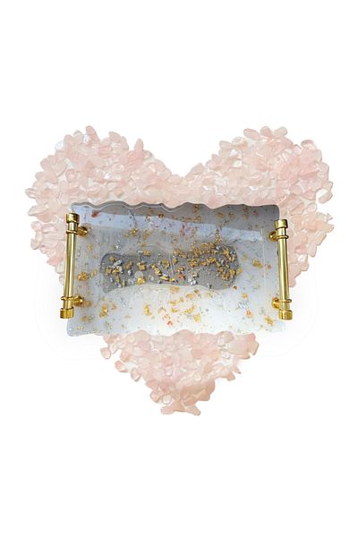 Home Epoxy Foil Tray, Gold, Copper, Foil Tray, Presentation Tray, Coffee Presentation, Gift, Decorative
