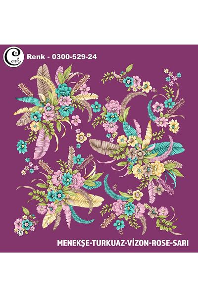 Cenk Γράψιμο με μοτίβο κέντημα - 0300-529 - Χρώμα-24