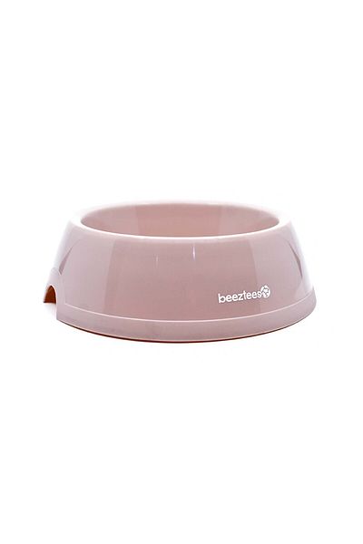 Beeztees Plastic Dish For Dog, Beige 600ml Pack Of 12