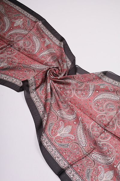 Levidor Patterned Indian Silk Shawl - Pattern-07 - Color-12