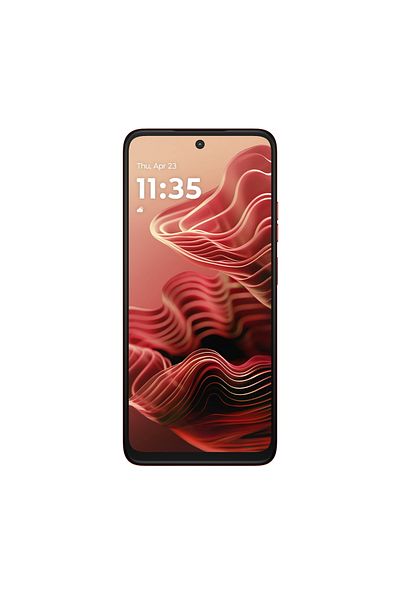 Motorola G35 5G Smartphone, 8 GB RAM, 128 GB Storage, Guava Red
