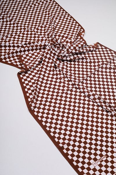 Modakaşmir Fashion Cashmere Patterned Medina Silk Shawl - Pattern-13 - Color-06