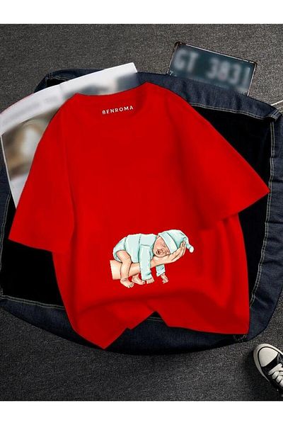 BENROMA Pregnant Printed T-Shirt
