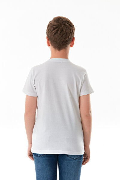 Fulla Moda Μπλουζάκι για αγόρι με στάμπα από 100% βαμβάκι