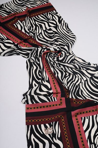Levidor Patterned Medina Silk Shawl - Pattern-04 - Color-02