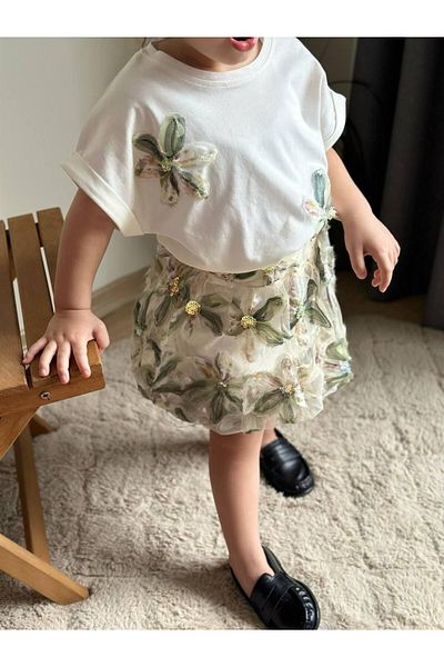 BOYBOY GIRL'S SKIRT SUIT