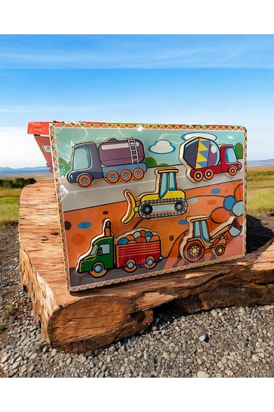 niloyuncak 3D Puzzle Bultak -Work Machines