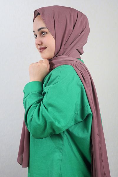 Levidor Solid Color Italian Crinkle Shawl - Pattern-01 - Color-02