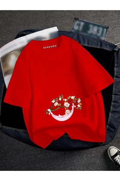 BENROMA Pregnant Printed T-Shirt