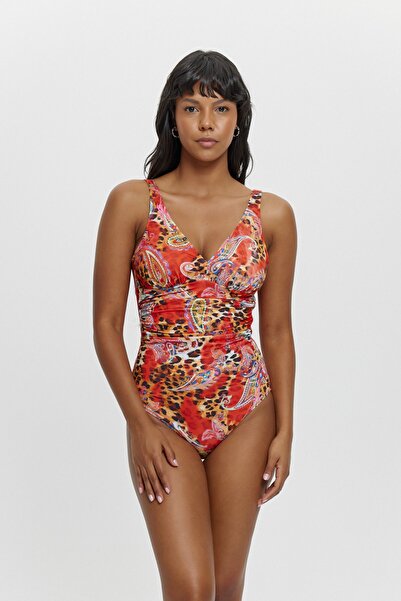 Louren M12015 Costum de baie cu decolteu în V