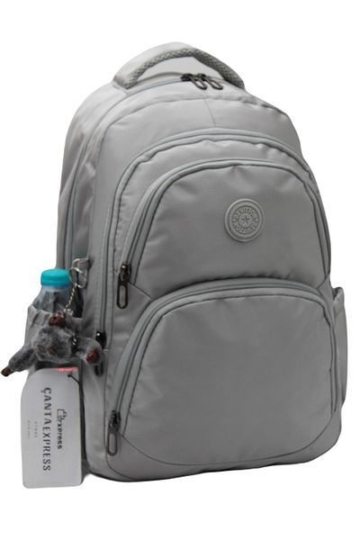Bevitton Γκρι αδιάβροχο ύφασμα Unixes School Backpack 2100.