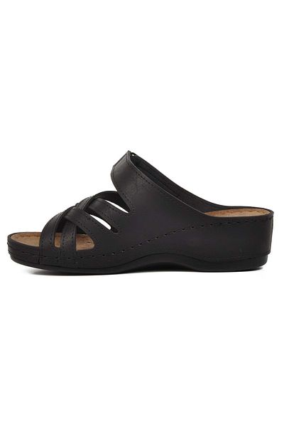 Kids Club Shoes Aryan 09-977 Papuci Ortopedici damă NEGRI