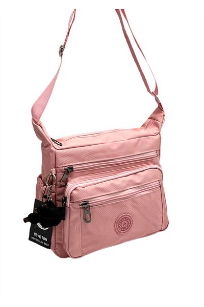 Bevitton Women's Shoulder Bag - 4100 Powder and Crossbody Postman Design