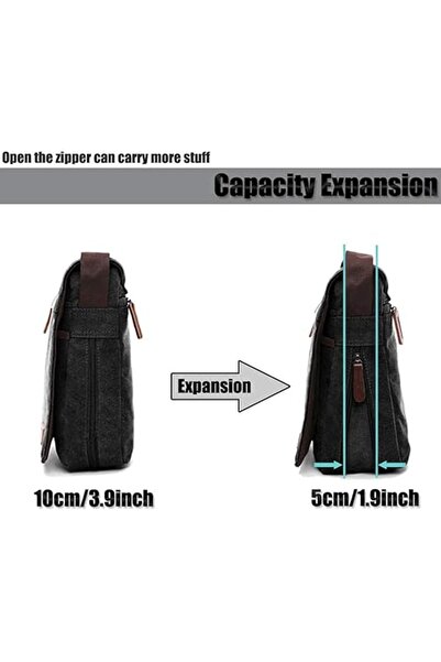 VipDeluXe حقيبة كتف رجالية من LOSMILE، حقيبة كتف من القماش، حقيبة كمبيوتر محمول