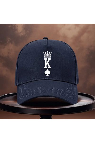 LEIVOR King of Spades Printed Snapback Hat